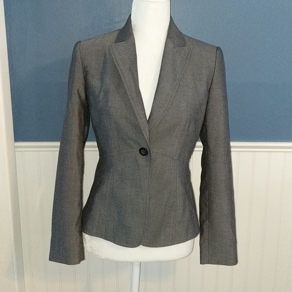 Gray blazer size 4
